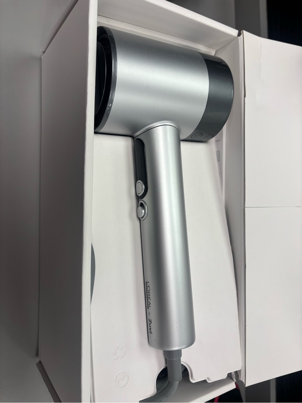 L'Oreal Silver and Black Compact Hair Dryer